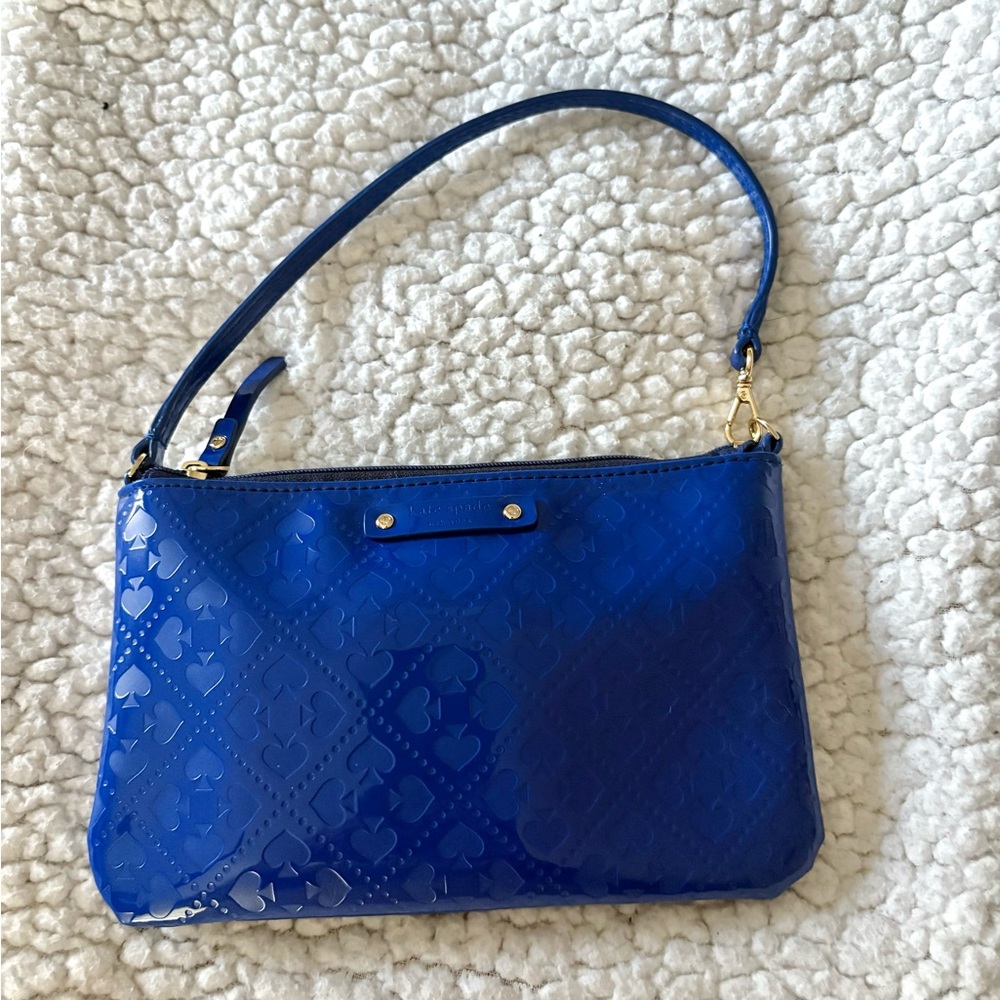 Kate Spade Electric Blue Wristlet/Clutch